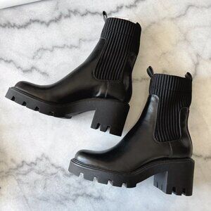 Zara Sock Combat Boots Ganni Style - Size 39 - Never Worn Brand New